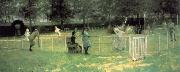 John Lavery THe Tennis Party France oil painting artist